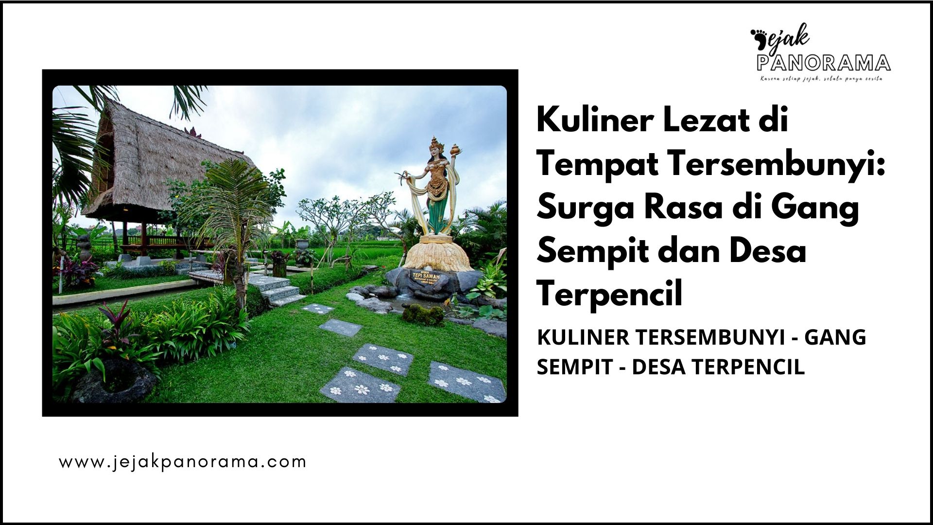 Kuliner Tempat Tersembunyi